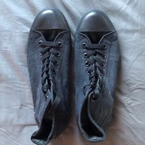 Unisex Black HighTop Vans